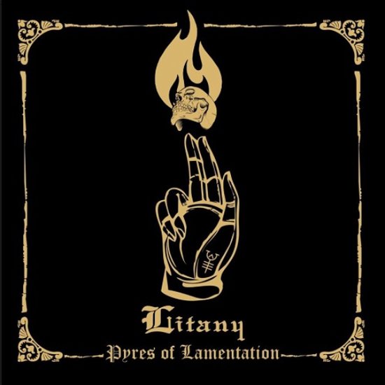 Cover for Litany · Pyres of Lamentation (CD) (2021)