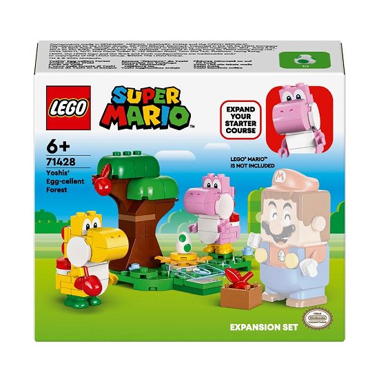 LEGO Super Mario 71428 Uitbreidingsset: Yoshi\'s eigenaardige woud - Lego - Merchandise -  - 5702017592749 - 