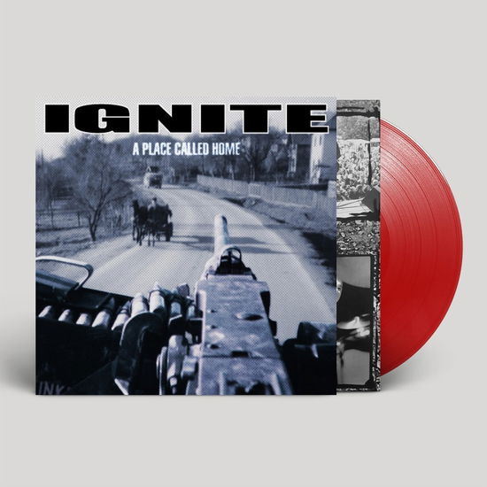 Cover for Ignite · A Place Called Home (LP) [Limited Transparent Red Vinyl edition] (2025)