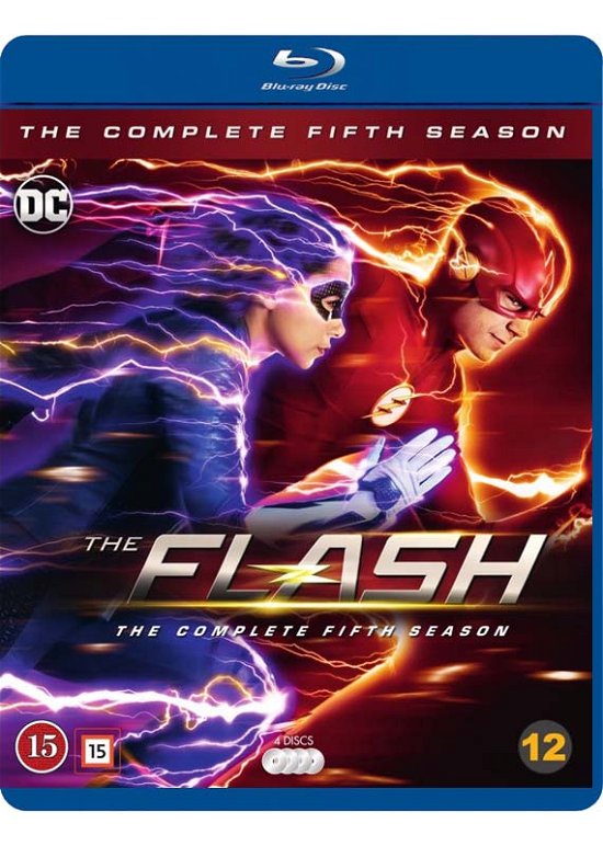 Cover for Dc Comics · Flash, The S05 (22 Eps+Elseworld +2 And 3) Bd (Blu-ray) (2019)