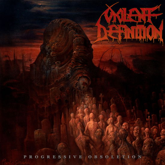 Cover for Violent Definition · Progressive Obsoletion (CD) (2024)