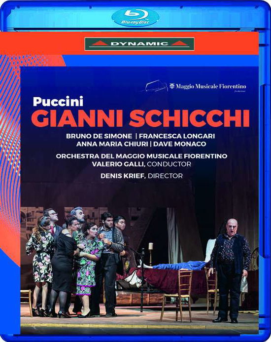 Cover for Orch Del Maggio Mf · Giacomo Puccini: Gianni Schicchi (Blu-ray) (2020)