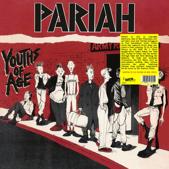 Youths Of Age (Red Vinyl) - Pariah - Música - RADIATION REISSUES - 8055515234749 - 7 de abril de 2023
