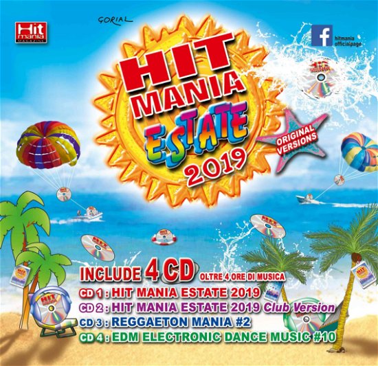 Hit Mania Estate 2019 / Various - Hit Mania Estate 2019 / Various - Musiikki - WALKMAN - 8058964884749 - perjantai 19. heinäkuuta 2019