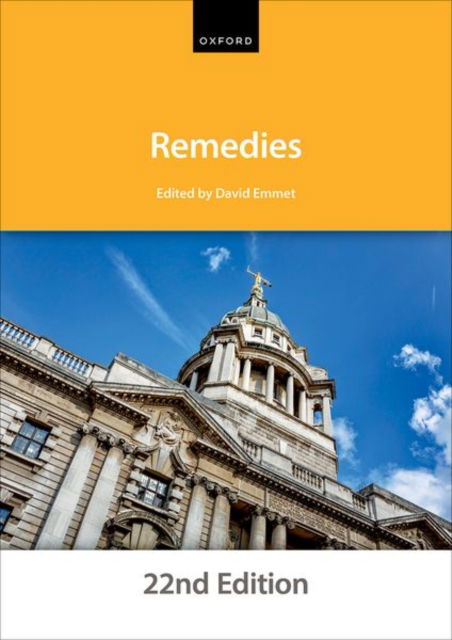 Remedies - The City Law School - Książki - Oxford University Press - 9780198923749 - 25 lipca 2024