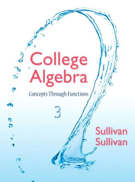 Cover for Michael Sullivan · College Algebra: Concepts Through Functions (Hardcover Book) (2014)