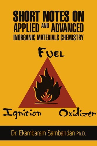 Cover for Ekambaram Sambandan · Short Notes on Applied and Advanced Inorganic Materials Chemistry (Paperback Bog) (2006)