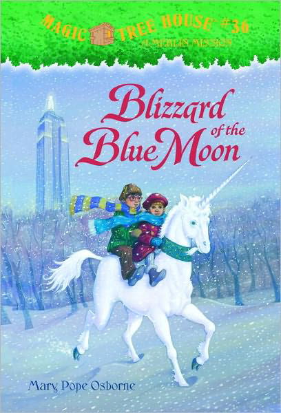 Cover for Mary Pope Osborne · Blizzard of the Blue Moon (Turtleback School &amp; Library Binding Edition) (Magic Tree House) (Hardcover Book) [Turtleback School &amp; Library Binding, Reprint edition] (2007)