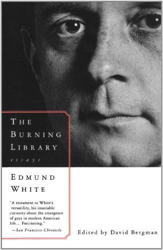 Cover for Edmund White · The Burning Library: Essays (Paperback Book) (1995)