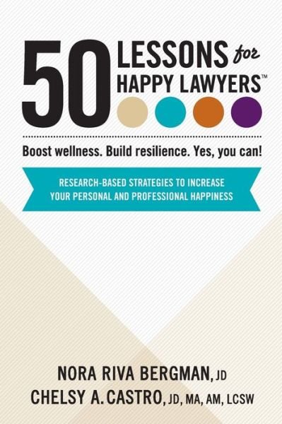 Cover for Nora Bergman · 50 Lessons for Happy Lawyers (Book) (2022)