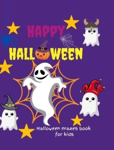 Cover for Inc. Blurb · Halloween mazes book for kids (Hardcover Book) (2024)