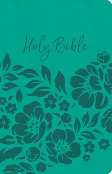 Cover for Holman Bible Publishers · KJV Thinline Bible, Teal LeatherTouch, Value Edition (Läderbok) (2022)