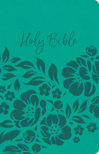 Cover for Holman Bible Publishers · KJV Thinline Bible, Teal LeatherTouch, Value Edition (Lederbuch) (2022)