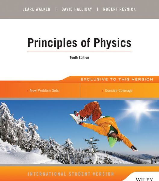 Cover for Halliday · Principles of Physics (Book) [10th Edition International Student Version edition] (2014)