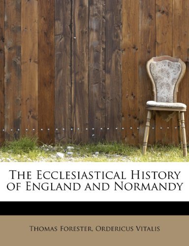 Cover for Ordericus Vitalis · The Ecclesiastical History of England and Normandy (Paperback Bog) (2011)
