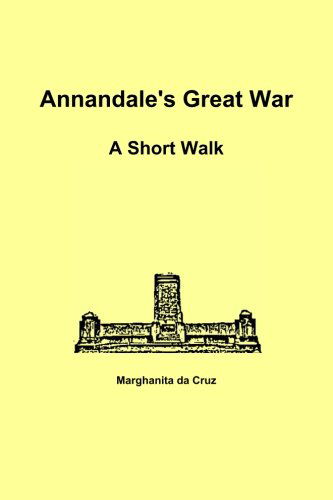 Cover for Marghanita Da Cruz · Annandale's Great War: a Short Walk (Paperback Book) (2013)