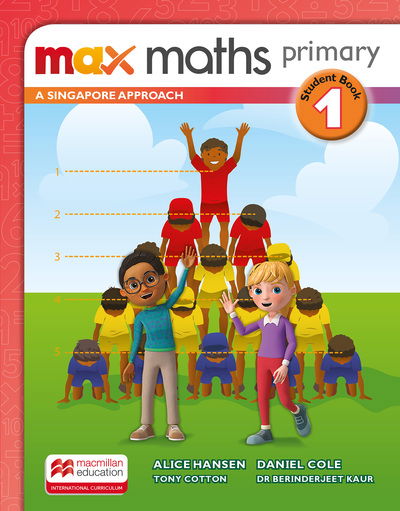 Cover for Max Maths Primary A Singapore Approach Grade 1 Student Book (Paperback Book) (2018)