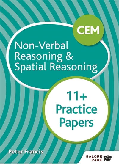 Cover for Peter Francis · CEM 11+ Non-Verbal Reasoning &amp; Spatial Reasoning Practice Papers (Paperback Book) (2019)