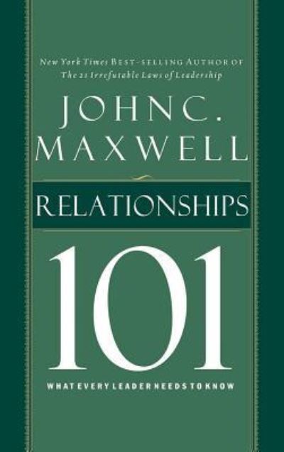 Cover for John C. Maxwell · Relationships 101 (CD) (2015)