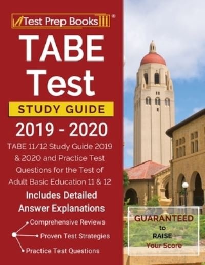 Cover for Test Prep Books · TABE Test Study Guide 2019-2020 (Pocketbok) (2019)