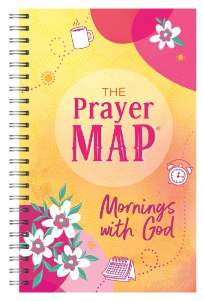 Cover for Compiled by Barbour Staff · The Prayer Map (Pocketbok) (2024)