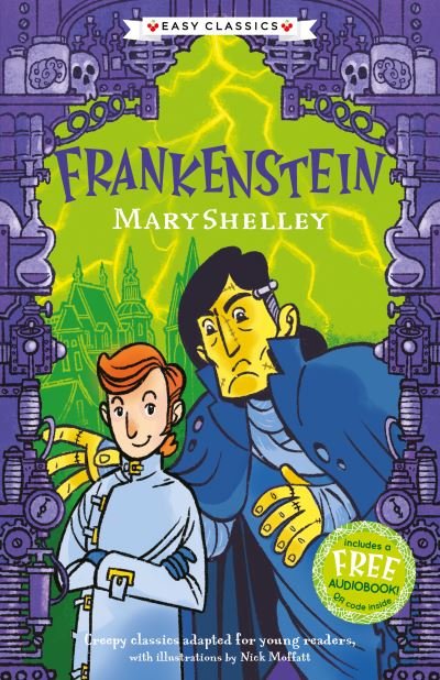 Cover for Creepy Classics: Frankenstein (Easy Classics) - The Creepy Classics Children's Collection (Paperback Book) (2024)