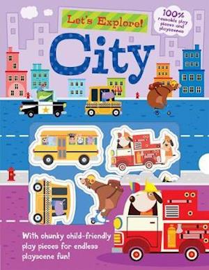 Cover for Georgie Taylor · Let's Explore the City - Let's Explore! (Board book) (2021)