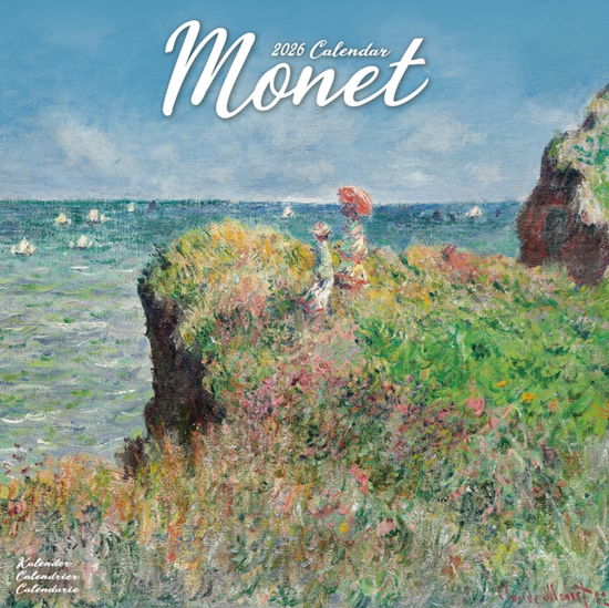 Cover for Monet Calendar 2026 Square Artist Wall Calendar - 16 Month (Calendar) (2025)