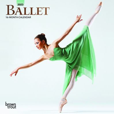 Cover for Browntrout · Ballet 2023 Mini 7x7 Foil (Calendar) (2022)