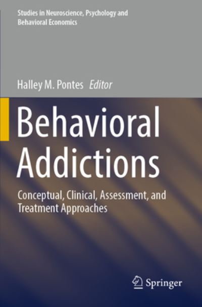 Cover for Halley M. Pontes · Behavioral Addictions (Book) (2023)