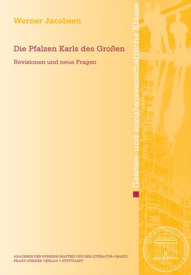 Cover for Jacobsen · Die Pfalzen Karls des Großen (Book) (2017)