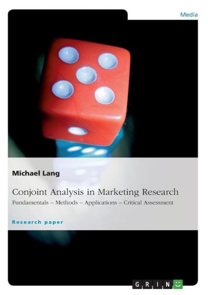 Cover for Lang · Conjoint Analysis in Marketing Res (Buch)