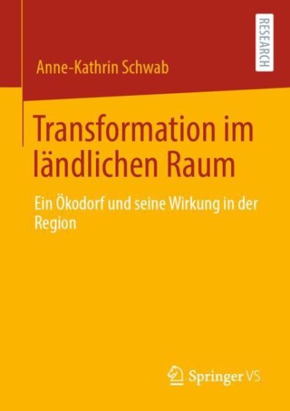 Cover for Schwab · Transformation im ländlichen Rau (Book) (2020)