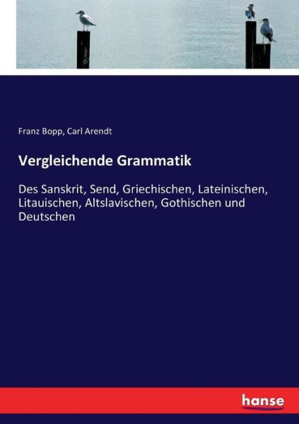 Cover for Bopp · Vergleichende Grammatik (Buch) (2017)