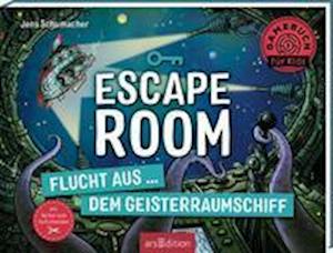 Cover for Jens Schumacher · Escape Room - Flucht aus dem Geisterraumschiff (Hardcover Book) (2021)