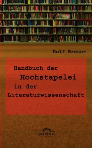 Cover for Breuer Rolf · Handbuch Der Hochstapelei in Der Literaturwissenschaft (Paperback Book) [German edition] (2017)