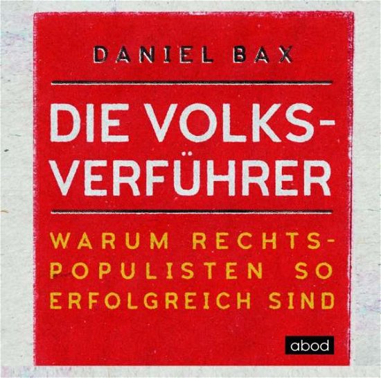 Cover for Bax · Bax:die VolksverfÃ¼hrer,6 Cd-a (CD)