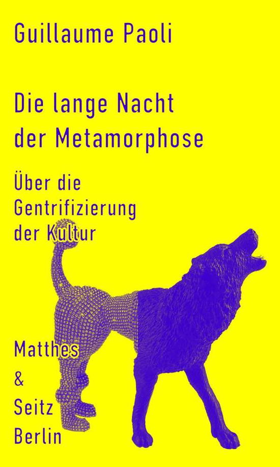 Cover for Paoli · Die lange Nacht der Metamorphose (Book)