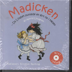 Cover for Astrid Lindgren · Gyldendals mini lydbøger for børn: Lisabet putter en ært op i næsen (Bok) [1. utgave] (2011)