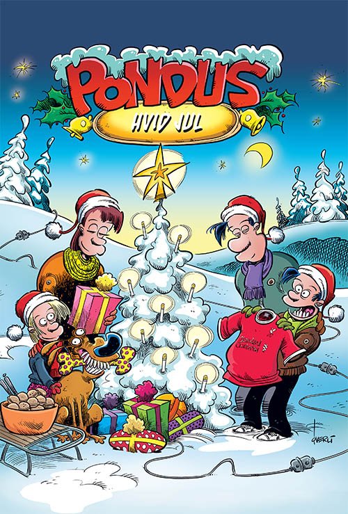 Cover for Frode Øverli · Pondus: Pondus: Hvid jul (Sewn Spine Book) [1th edição] (2018)