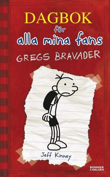 Cover for Jeff Kinney · Dagbok för alla mina fans: Gregs bravader (ePUB) (2014)