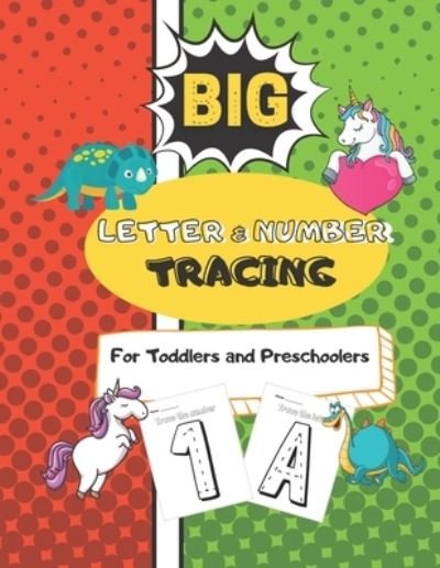 Cover for Lubawi · Big Letter &amp; Number Tracing (Pocketbok) (2021)