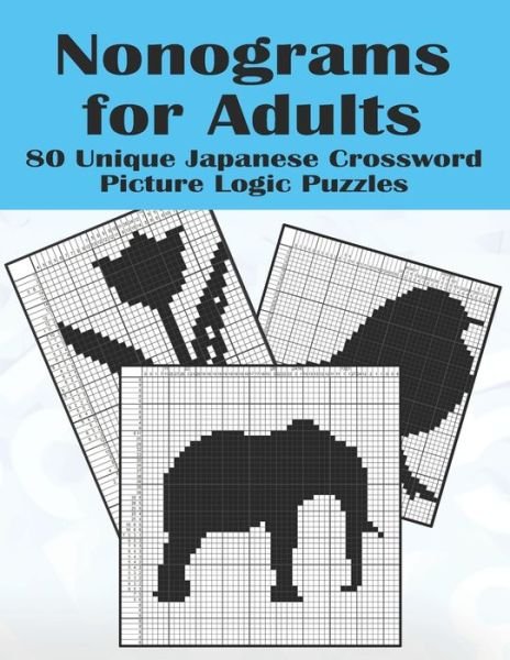 Cover for Neko Coco Activity Books · Nonograms for Adults: 80 Challenging Japanese Crossword Picture Logic Puzzles, Griddlers, Picross, Hanjie (Paperback Bog) (2020)