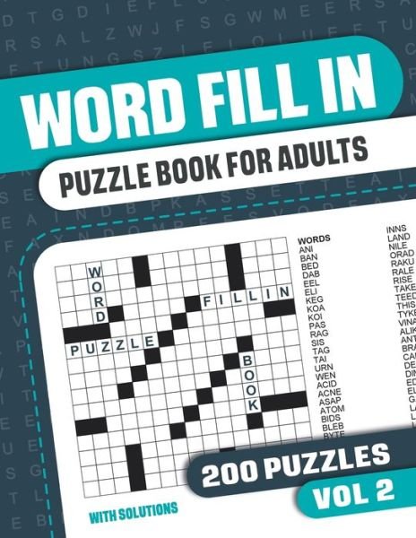Cover for Visupuzzle Books · Word Fill In Puzzle Book for Adults (Paperback Book) (2021)