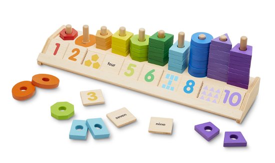 Cover for Melissa And Doug · Counting Shape Stacker (N/A)