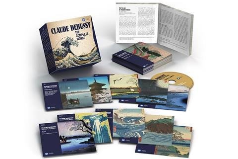 Cover for Debussy Complete Works 2018 · Claude Debussy: The Complete W (CD) (2018)