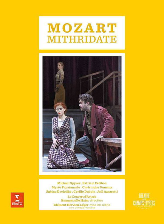 Mozart: Mitridate (Theatre Des Champs-Elysees) - Michael Spyres / Patricia Petibon / Myrto Papatanasiu / Christophe Dumaux / Sabine Devieilhe / Cyrille Dubois / Jael Azzaretti / Le Concert Dastree / Emmanuelle Haim - Movies - ERATO - 0190295851750 - April 28, 2017