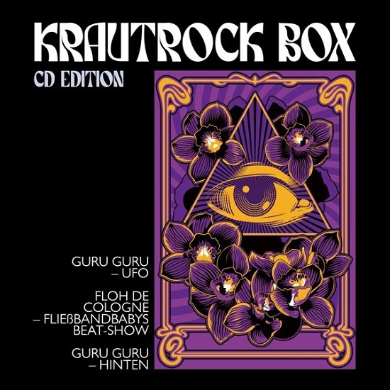 Krautrock Box (3cd Edition) - Guru Guru / Floh De Cologne - Music - ZYX MUSIC - 0194111029750 - July 5, 2024