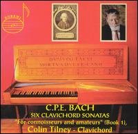 Cover for Bach,c.p.e. / Tilney · Six Clavichord Sonatas (CD) (2005)