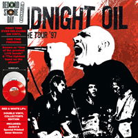 Cover for Midnight Oil · Breathe Tour '97 (Red / White Vinyl) (LP) [Coloured edition] (2019)